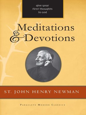 cover image of Meditations and Devotions